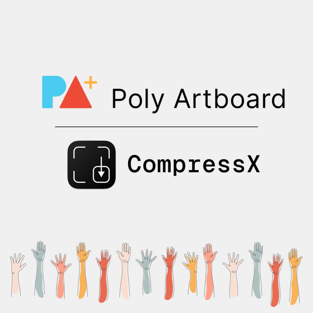 poly artboard and Compresto