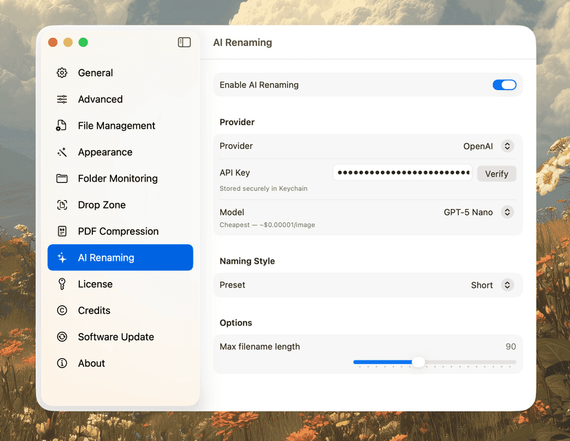 Compresto v1.25 update: Flexible Video Resizing, Sleep Timer, AI File Renaming & More