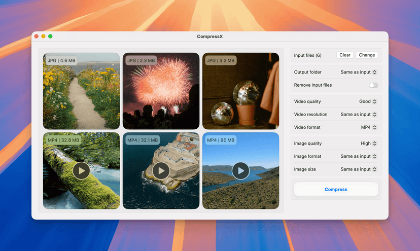 Compresto 1.16: New layout, improvements, and enhanced deep link