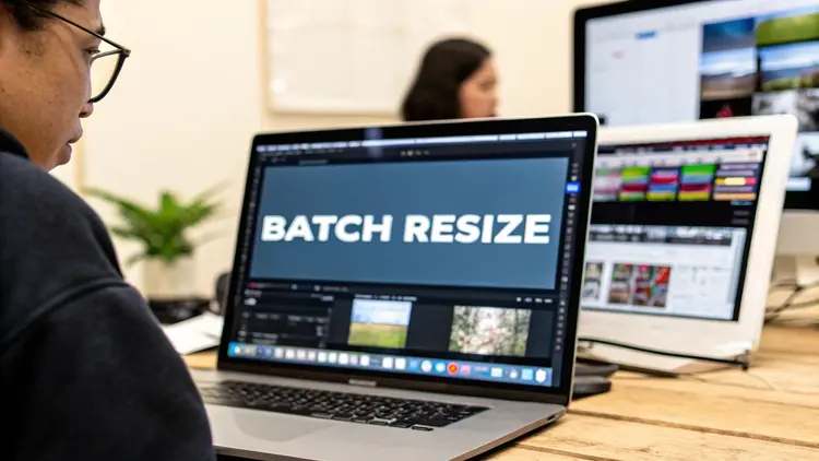 How to resize multiple images: fast & easy guide