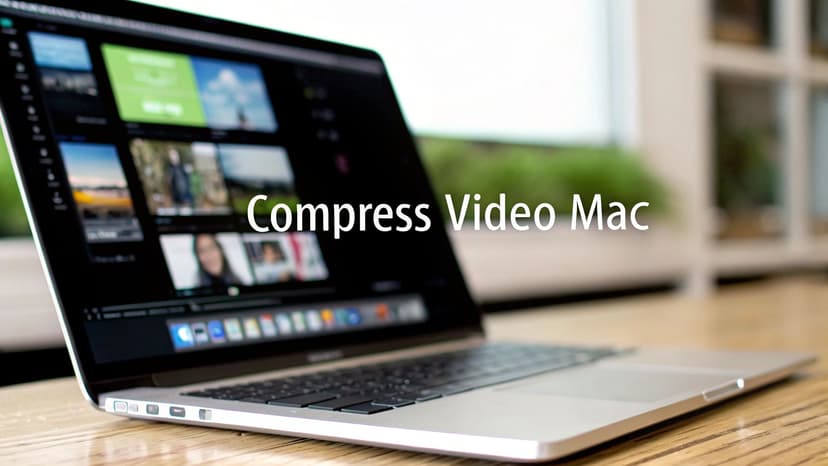 Easy Tips to Compress Video Mac | Save Space Quickly