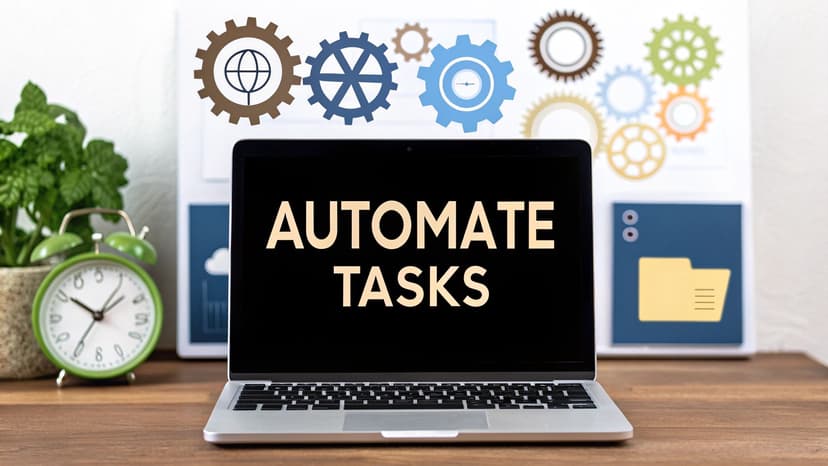 How to Automate Repetitive Tasks and Save Time