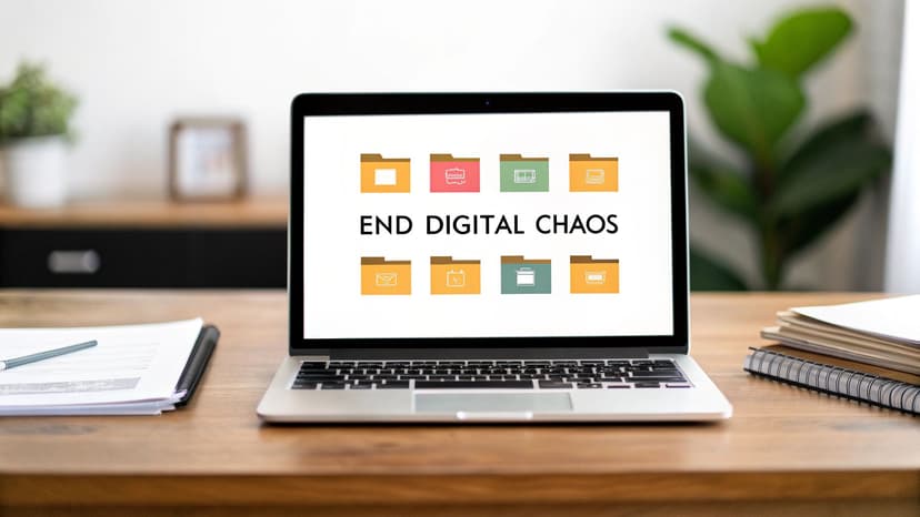 How to Organize Computer Files: Easy Tips to End Digital Chaos