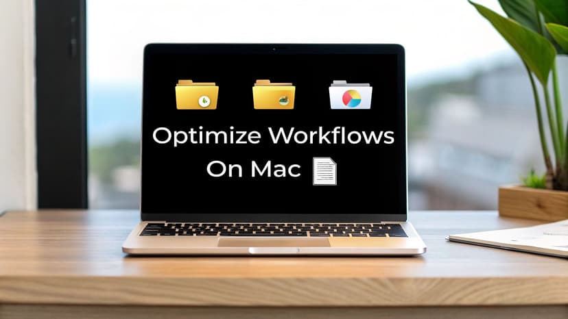 Optimize Work Processes on Your Mac